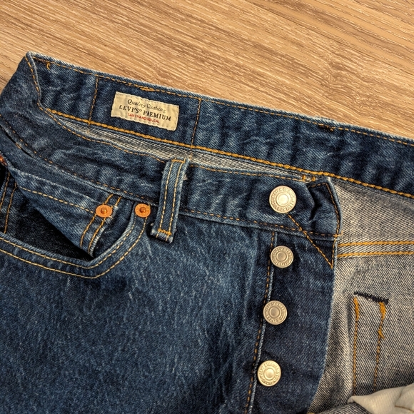 Levi's Premium Big E modern 501 lot 93 size 32 - Picture 3 of 4